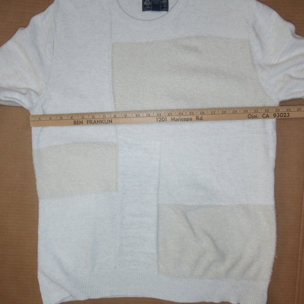 American Rag Textured Patchwork Sweater | Size XXL - Picture 5 of 10